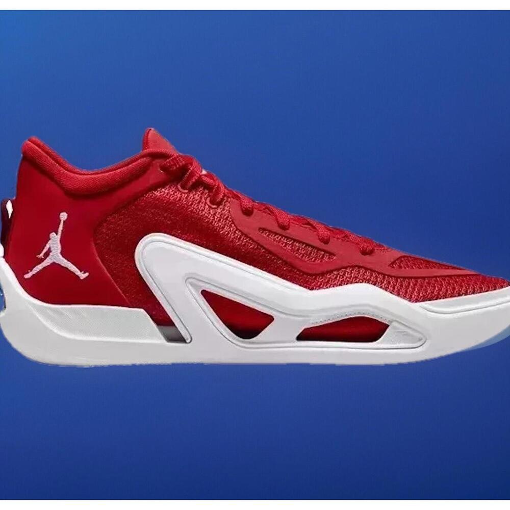 $119 Nike Jordan Tatum 1 TB Mid University Red FB2863-600 Men's Shoe SIZE 11 - Picture 3 of 8